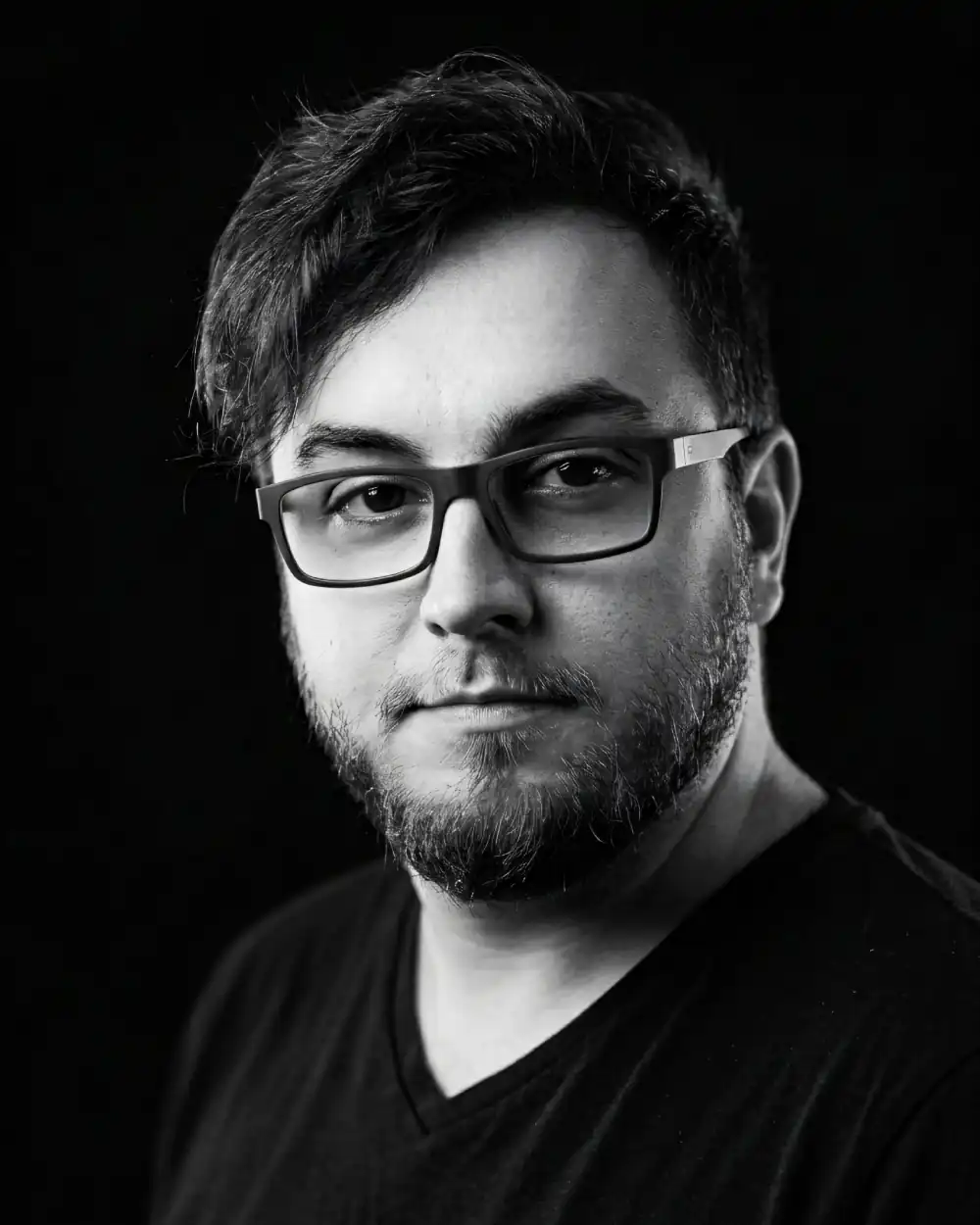 Portrait of Piotr Nerc, team member of Daiven